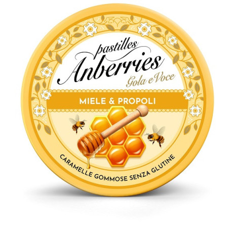 Anberries Miele&propoli Caramelle