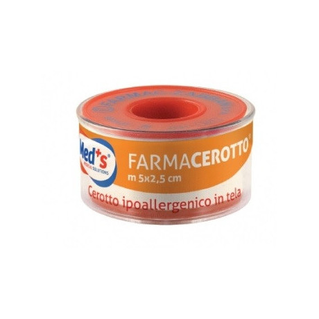 Cerotto Meds Ipoallergenico Tela 500x2,5cm Ssr