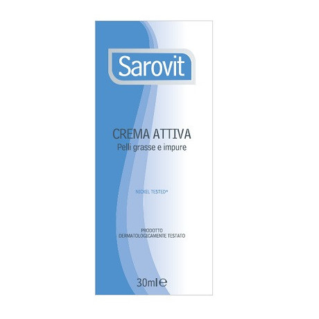 Sarovit Crema Pelli Grasse/impure 30 ml
