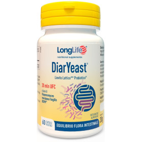 Longlife Diaryeast 60 Capsule Veg