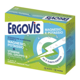 Ergovis Mg+k Vit B C/zuc12 Bustine