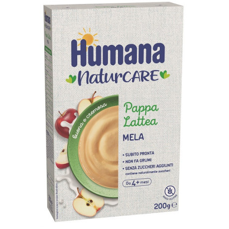 Humana Pappa Lattea Mela 200g