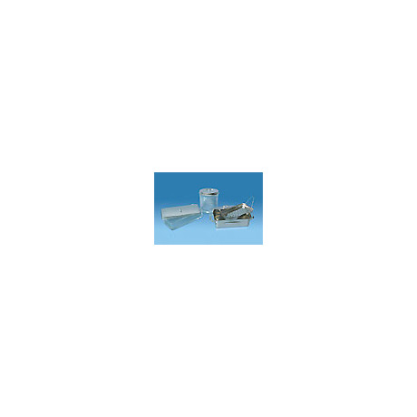 Vassoio Inox 30x22x3