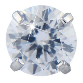 Tiffany Cubico 4mm Cristallo