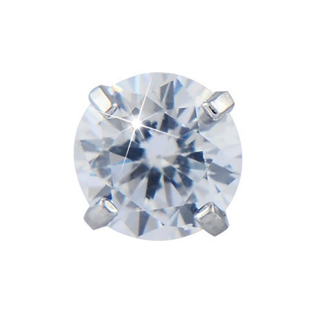 Tiffany Cubico 4mm Cristallo