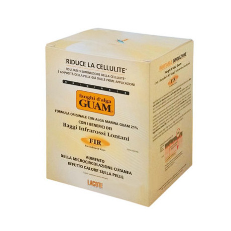 Guam Fir Fanghi D'alga Confezione Convenienza Con Fanghi D'alga Guam Fir 1 Kg + Guam Crema Gel Fir 200 ml