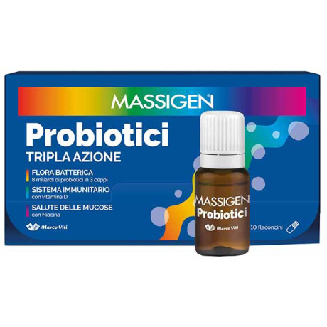 Massigen Probiotici 10flx8ml