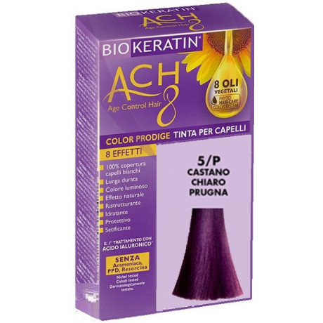 Biokeratin Ach8 Color Prodige 5/p Castano Chiaro Prugna