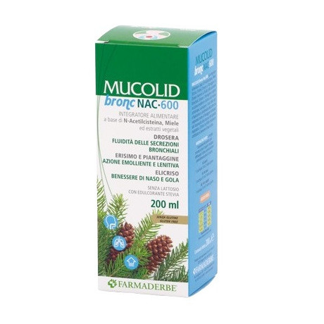 Mucolid Bronc Nac 600 200ml