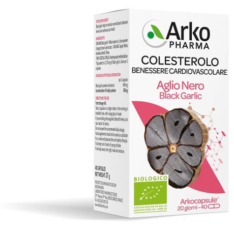 Arkocps Aglio Nero Bio 40 Capsule