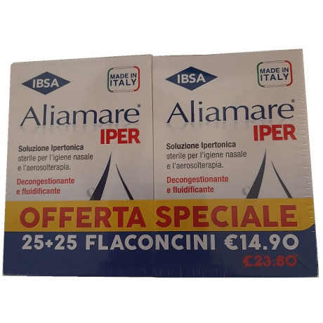 Aliamare Iper 25+25 Flaconcino Bipacco
