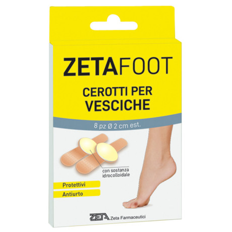 Zetaf Cerotto Idrocol Vesciche 8pz