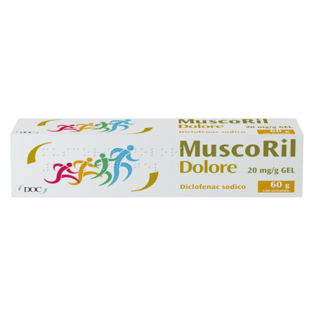 Muscoril Dolore Gel 60g 20mg/g