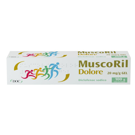 Muscoril Dolore Gel100g 20mg/g