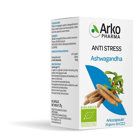Arkocps Ashwagandha Bio 60 Capsule