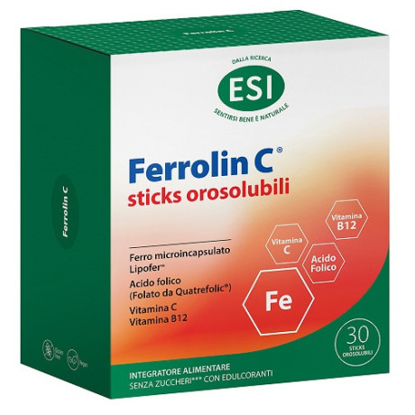 Esi Ferrolin C 30stick Orosolubile