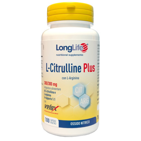 Longlife L-citrulline Pl100 Capsule