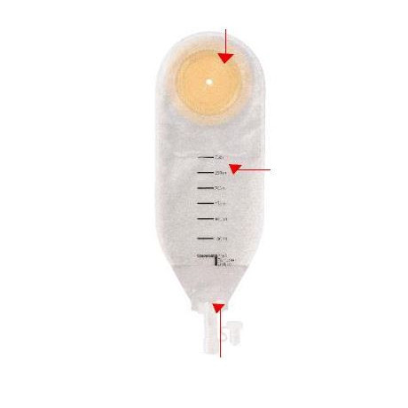Sacca Per Drenaggio Delle Ferite Coloplast Capacita' Maxi 500ml 20 Pezzi Articolo 2250