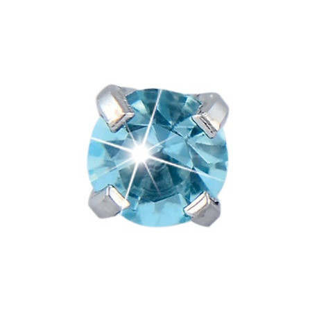 Tiffany 3mm Acquamarina