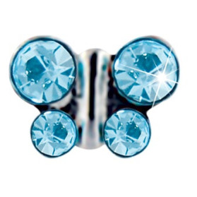 Farfalla 6 Mm Acquamarina