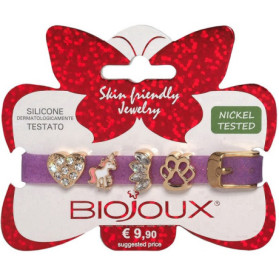 Bjb017 Bracciale Sil Purpl Gp