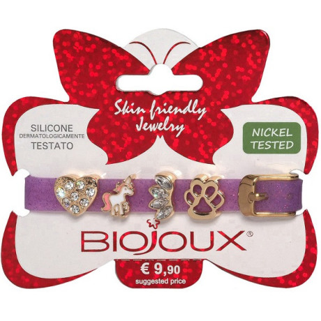 Bjb017 Bracciale Sil Purpl Gp