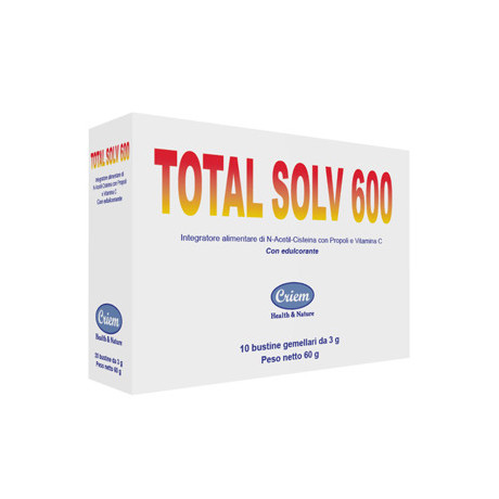 Total Solvente 600 10 Bustine Gemellari