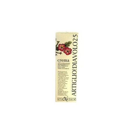 Crema Artiglio Diavolo 25 Oranatura