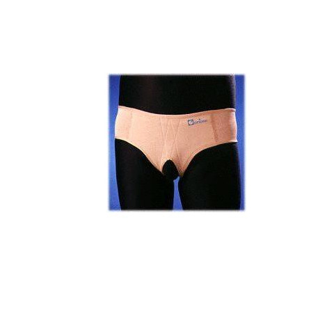 Orione 350 Cinto Ernia Bilaterale In Tessuto Elastico Noce 3