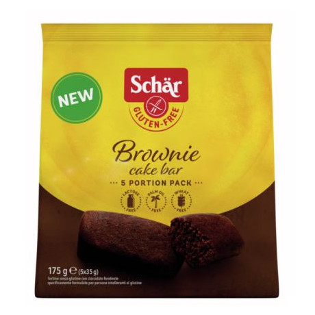Schar Brownie Cake Bar 175g