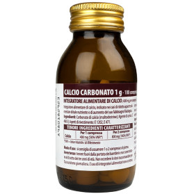 Calcio Carbonato Nf 1g 100 Compresse