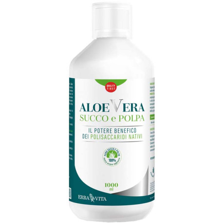 Aloe Vera Succo E Polpa 1000ml