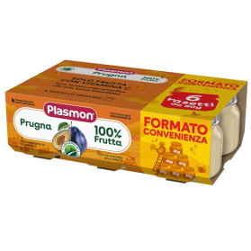 Plasmon Omog Prugna 6x80g