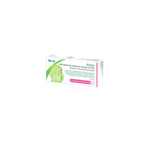 Aislar 24 Compresse Rivestite 200mg+30mg