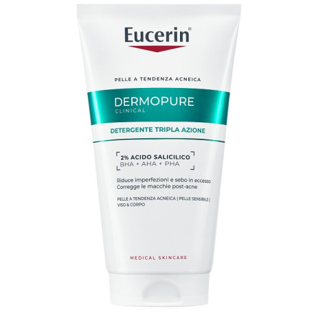 Eucerin Dc Detergente Tripla Az 150ml Eucerin Dc Detergente Tripla Az 150ml