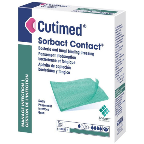 Cutimed Sorbact Contenitore 7x9cm 5pz Cutimed Sorbact Contenitore 7x9cm 5pz