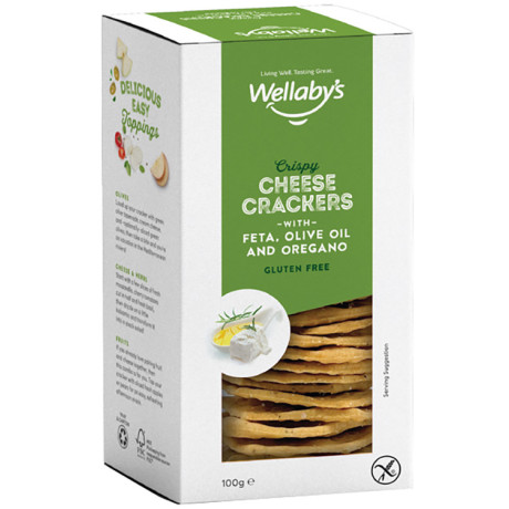 Wellaby's Crackers Feta Olive