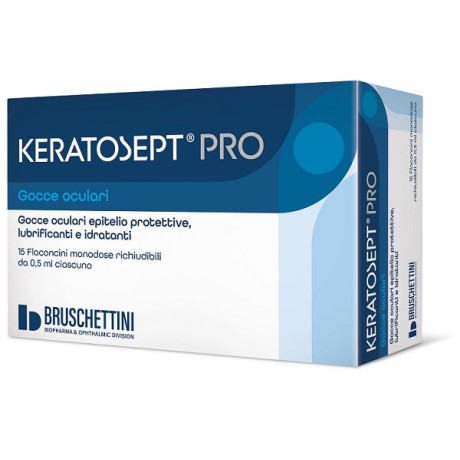 Keratosept Pro Gocce Ocul 15 Flaconcino Keratosept Pro Gocce Ocul 15 Flaconcino