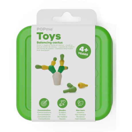 Popme Wooden Balancing Cactus
