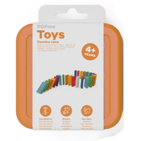 Popme Wooden Domino Race