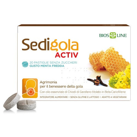 Sedigola Activ Apix Ment20 Pastiglie