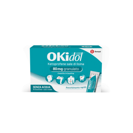 Okidol Uso Orale Granulato 10 Bustine 80mg
