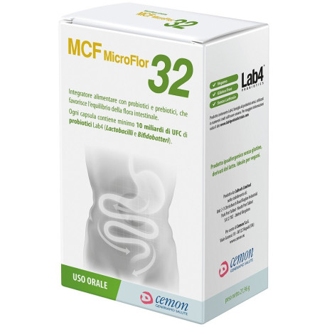 Mcf Microflor 32 60 Capsule Vegetal