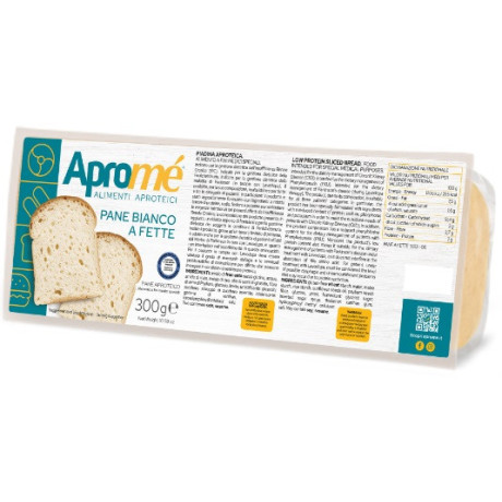 Aprome' Pane Bianco Fette 300g