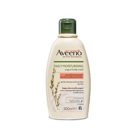 Aveeno Bd Yog Alb&miele 300ml