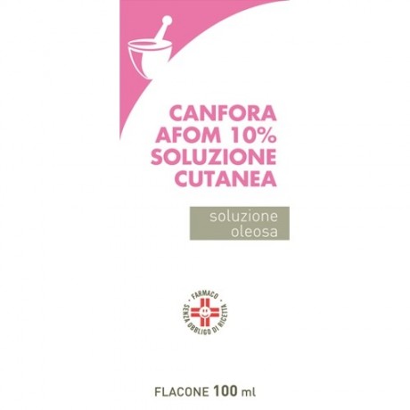 Canfora Afom 10% Soluzione Ol 100ml