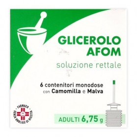 Glicerolo Afom Adulti 6 Contenitore 6,75g