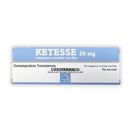 Ketesse 20 Compresse Rivestite 25mg