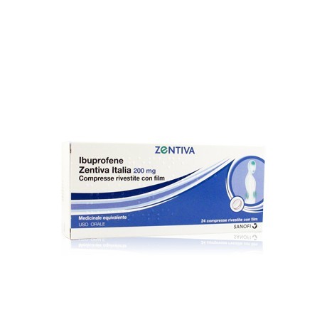 Ibuprofene Zent It 24 Compresse 200mg