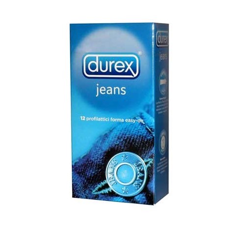 Profilattico Durex Jeans Easyon 12 Pezzi